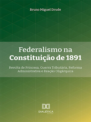 cover image of Federalismo na Constituição de 1891